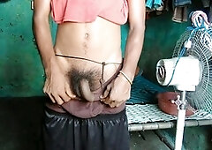 Sensual Indian desi gay webcam session captured in a fresh HD Hindi sex film