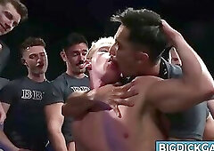 Frat Pledge Gangbanged by Frat Bros