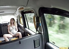 Fake Taxi Candice Demellza Abandoned and Drilled in the UK