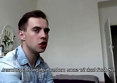 DebtDandy.com - Muscled enjoying big dick guy indoors