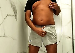 Jerking cumshot, german, showers