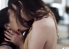 All beauty butt action is about to get naughty! This is breathtaking lesbo ass play