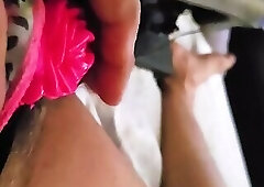 More fuck machine fun. So much cum im such a sissy slut