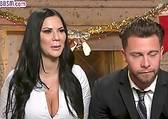 Submissive BDSM anal MILF throat and assfucked for Xmas