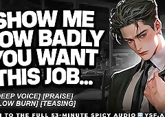 DOMINANT CEO PINS YOU DOWN AND TAKES YOU FOR HIMSELF