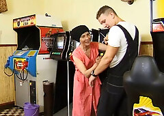 Muscle Guy Fucks Ugly Granny