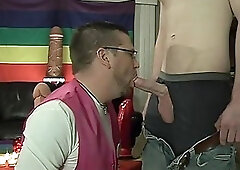 Deep cock swallowing pleasure