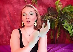 Gloves Fetish: ASMR episode of Hawt mother I'd like to fuck