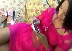 Pink Flower Stripping