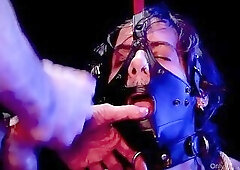 Roped, fucked and milked