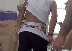 Thief Caught by Security Guard