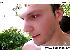 Filthy college guys wrestling naked