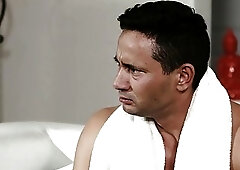 Cool guy Gab fucks her hot stepmom TS Natalie from behind