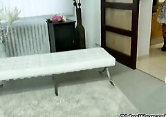 Breasty mother i'd like to fuck Ria Ebony from Europe thinks that it is quite gripping when u see her rubbing her shaven vagina. Bonus movie scen