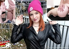 Loud First Anal Sex at Pickup Casting with Skinny Redhead Teen Foxy Icegram