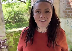 Caught Screwing Stranger Stepmother Id Like To Fuck In Public Cheating On Her Boyfriend And Drinking My Urinate