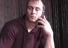 Bromo: Hunk Jeremy Adams showing big dick