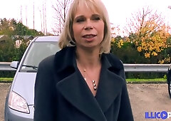 Penis Craving Stepmom Isabelle Gets Pounded Into The Vehicle