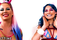 Lesbian Mistress Dominates - Maitresse Madeline And Jewelz Blu