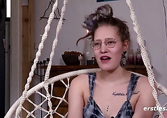 Ines Bonds Herself And Brings To Climax