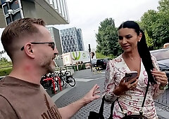 Pornstar Ania Kinski Gets Fucked In The Ass By A Fan Who Wants