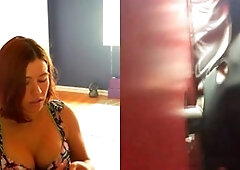 Deep throat, big-cock, gloryhole