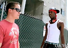 Watch this wild interracial hardcore action featuring multiple submissive Black and Latino boys