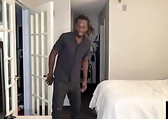 I caught Blvckrose cheating on his gal, so that guy had a choice...either I tell his gal or this guy eats my snatch and screws me fine. Damn I discove