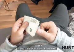 Hunt4k. begin with a nice striptease, get a Big Cock and lots of christmas gifts!