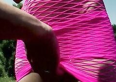 Darina Czech Breasty Golden-haired Floozy with Choky Ice Lauro Giotto and POV Freddy Dalton Cum Breasts Teaser#1
