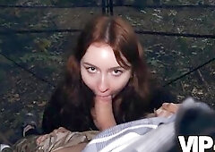 VIP4K. A slick hunter traps an blameless pair with money