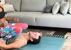 Mistress Enola Fetish - Enola - Butt Bombs Wrestling Foot