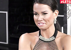 LETSDOEIT - Big Breasted MOMMY Chloe Lamoure Anal Creampie From Fat White Meat