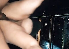 Insatiable wife urinates herself. Anything is leaking, urethra close up ejecting pee and cock trickling with cum. Delightsome mess