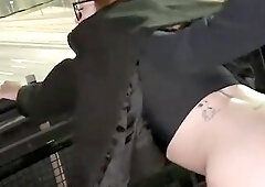 Screwing on the bridge with strangers with large cocks and my spouse filming RED2