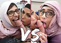 Mia Khalifa and Julianna Vega's arab dirt by Mia Khalifa