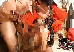 Outstanding trannies in sexy long shoes fucks this horny dude