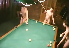Russian Soldiers Play Pool in Nude 5