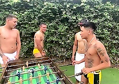 Losing a football bet... Part 1