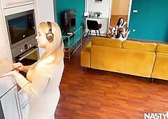 NastyClub - Venezuelan Latin chick Lucy Mendez pickup scene with engaged chap