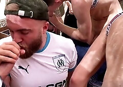 British twink in an amateur gay scene