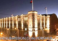 Widening her Moist Vagina Wide Open