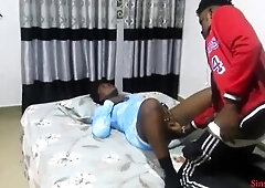 Exhausted, Afro woman is about to get fingered and banged, until that babe gets absolutely gratified