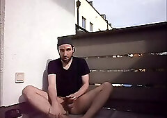 Balcony Fleshlight Session