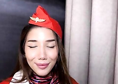 Large Ass Italian Air Hostess Layla Scarlett Take BBC