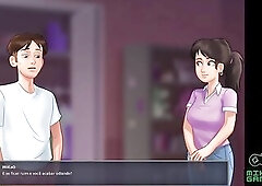 2D Porn Game, Summertime Saga Clip 119 - Just in Time to Give Me Well...