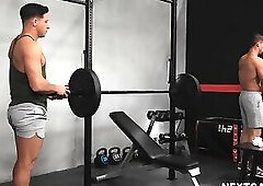 A lusty fuck for Roman and Dalton at the gym