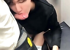 Handsome eat cum in uxxxxx fitting room