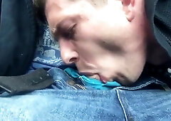 Car blowjob n swallow 2