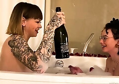 Real amateur very horny lesbians having fun